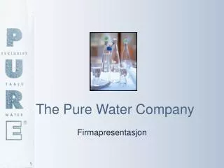 The Pure Water Company