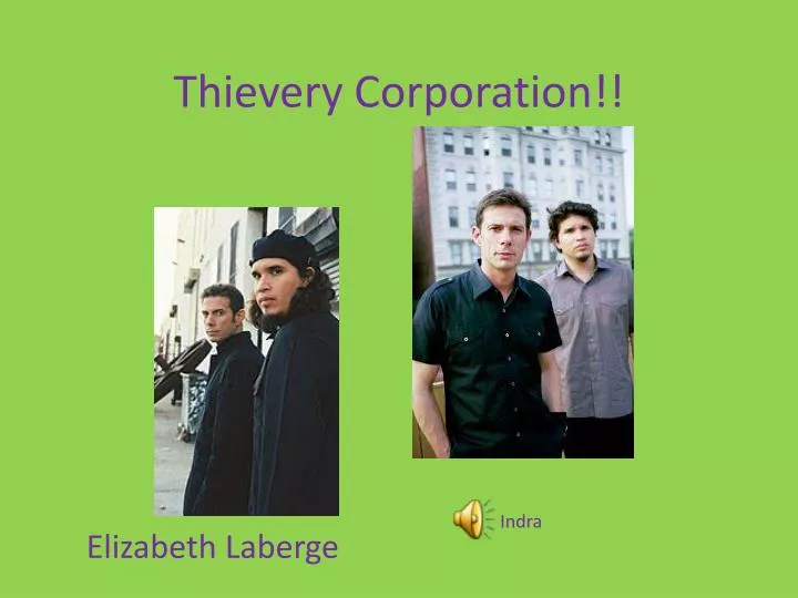 thievery corporation
