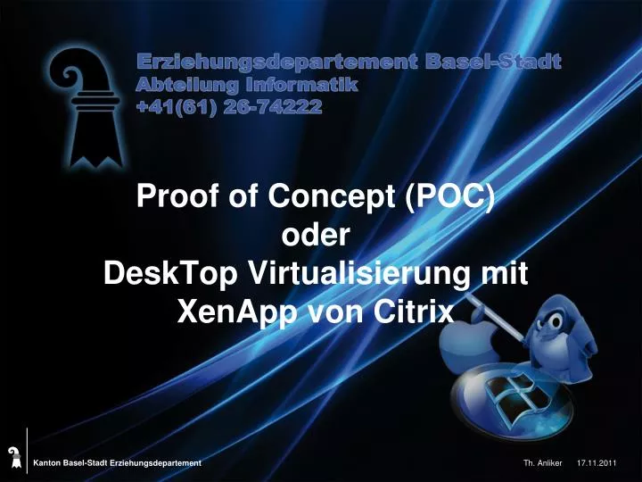 proof of concept poc oder desktop virtualisierung mit xenapp von citrix