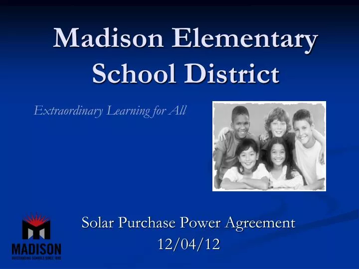 madison elementary school district