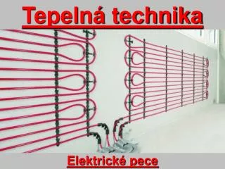 tepeln technika