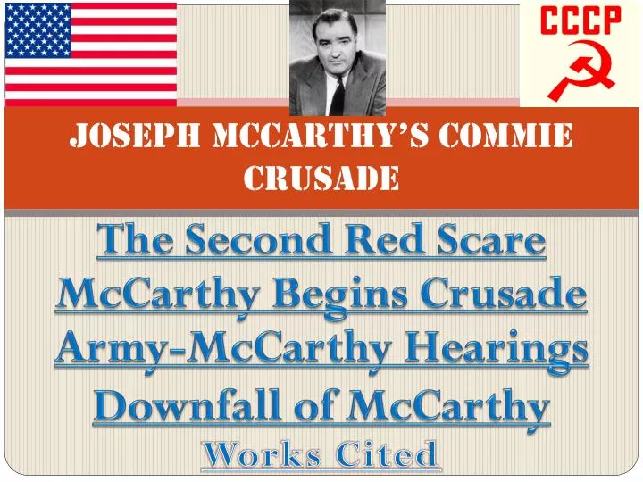 joseph mccarthy s commie crusade