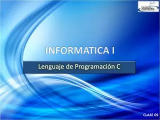 informatica i
