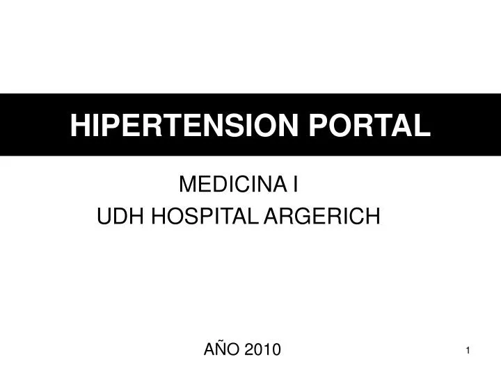 hipertension portal