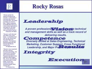 Rocky Rosas