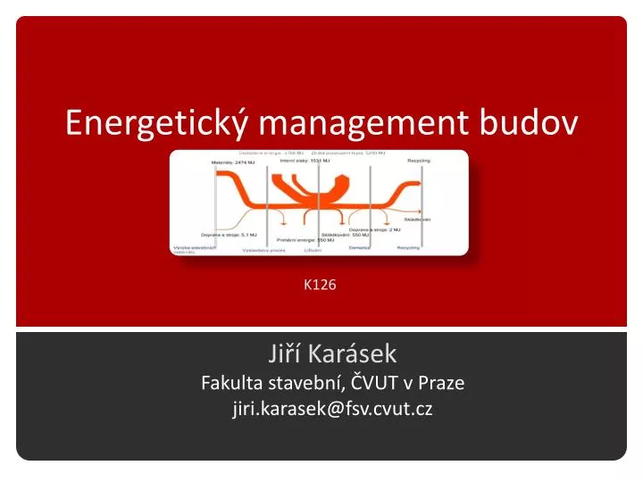 energetick management budov