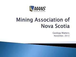 Mining Association of Nova Scotia