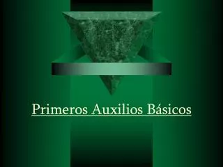primeros auxilios b sicos