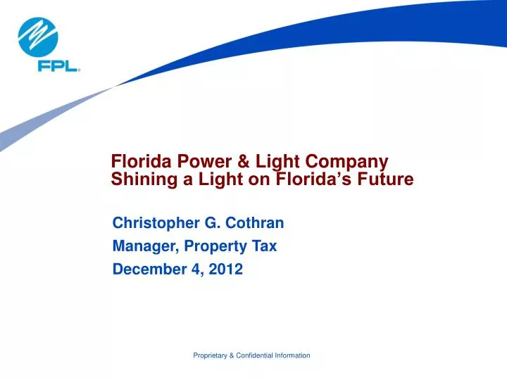 florida power light company shining a light on florida s future