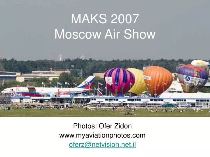 maks 2007 moscow air show