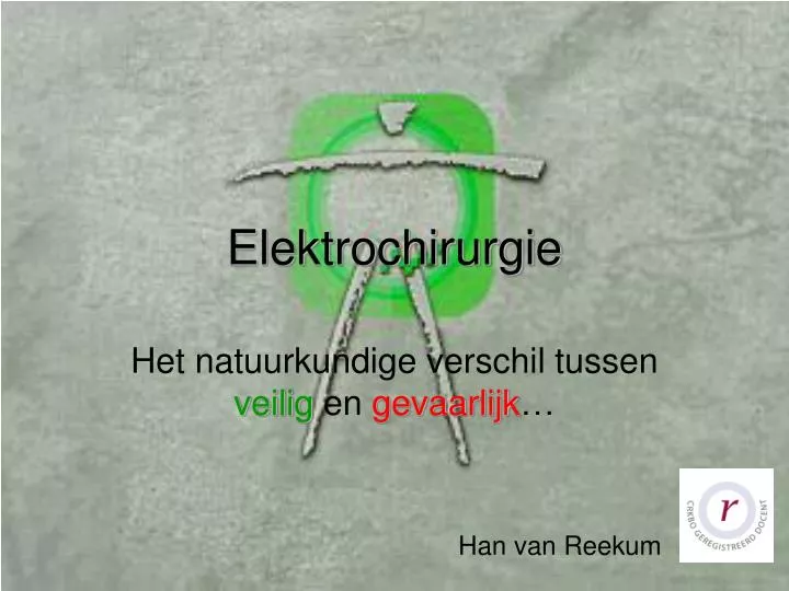 elektrochirurgie