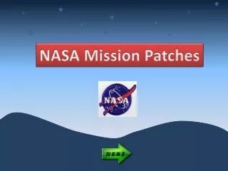 NASA Mission Patches