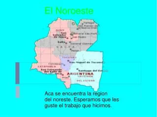 el noroeste