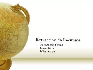 extracci n de recursos