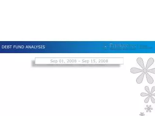 DEBT FUND ANALYSIS