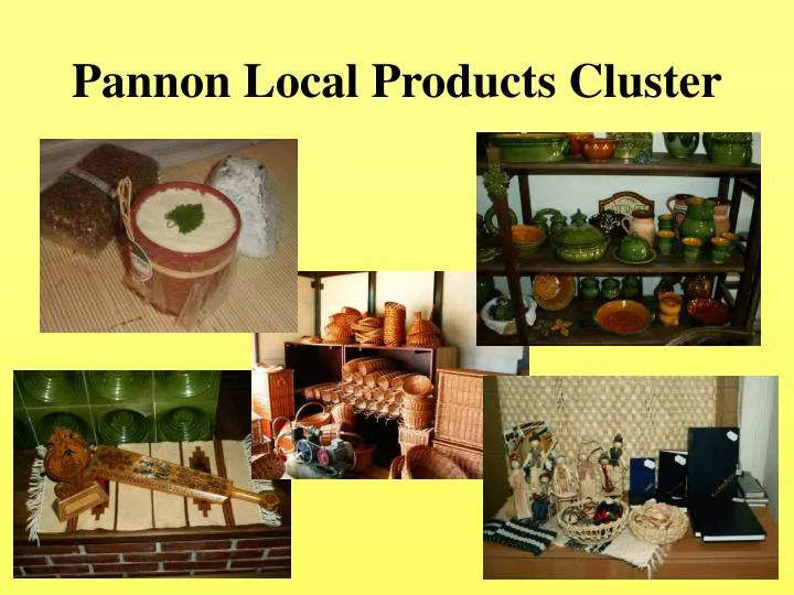 pannon local products cluster