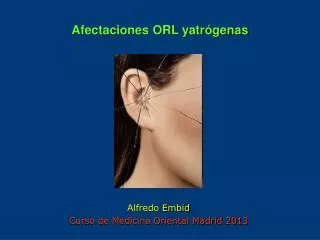 afectaciones orl yatr genas