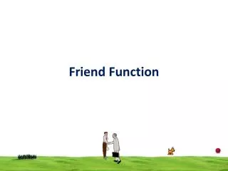 Friend Function