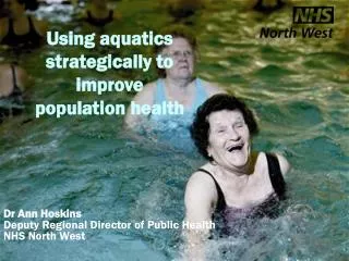 Using aquatics strategically to improve population health