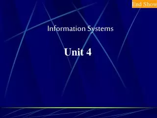 Information Systems