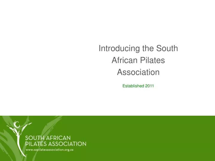 introducing the south african pilates association