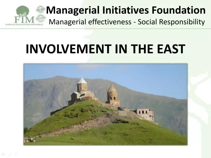 managerial initiatives foundation managerial effectiveness social responsibility