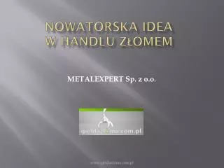 nowatorska idea w handlu z omem