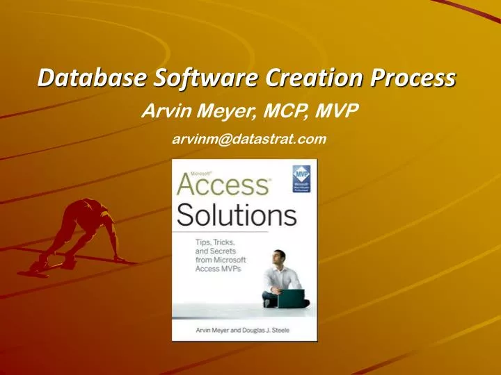 database software creation process
