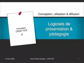 conception utilisation diffusion