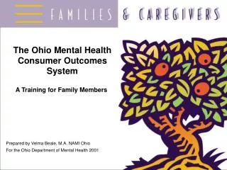 The Ohio Mental Health Consumer Outcomes System