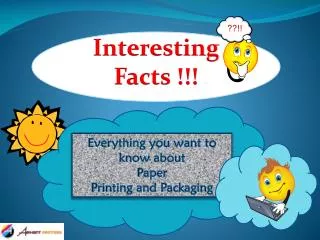 Everything you want to know about Paper Printing and Packaging