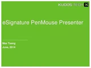 eSignature PenMouse Presenter