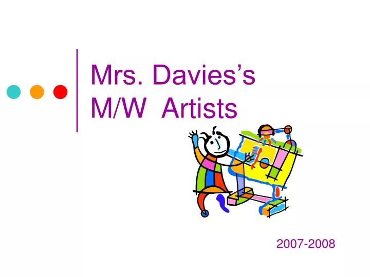 mrs davies s m w artists