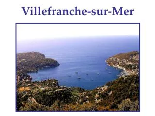 villefranche sur mer