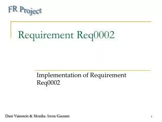 Requirement Req0002