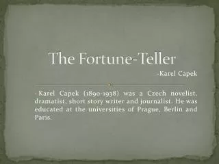 The Fortune-Teller