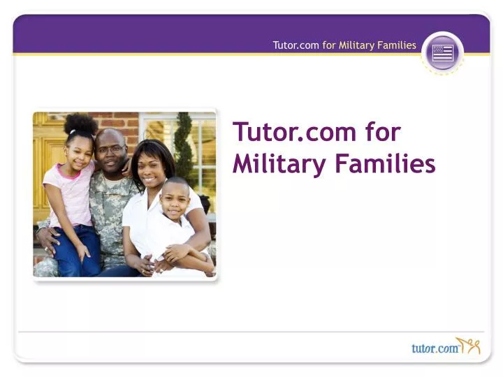 tutor com for military families