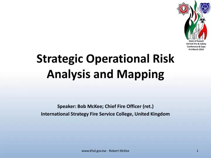 strategic operational risk analysis and mapping