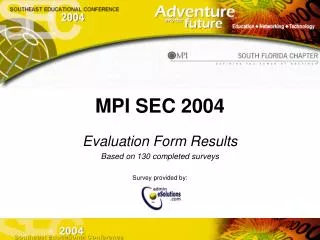 MPI SEC 2004