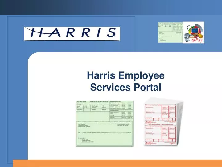 harris employee services portal