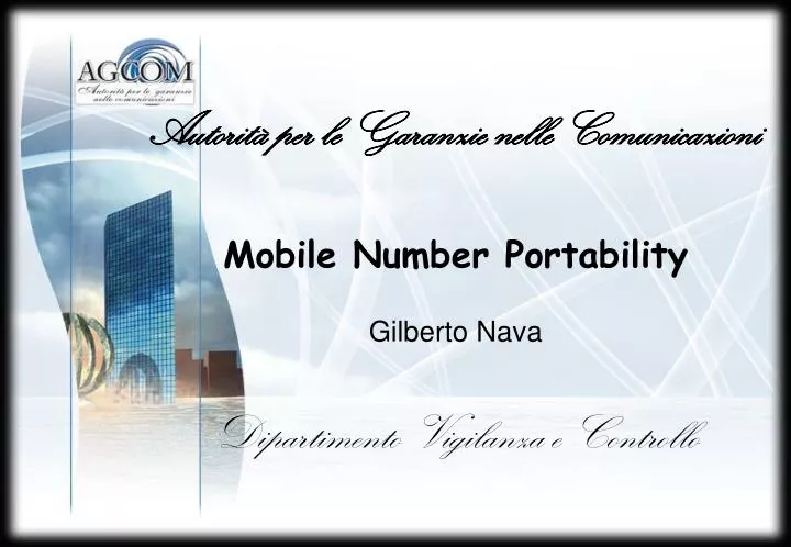 mobile number portability