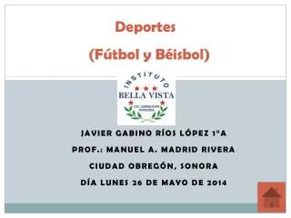 deportes f tbol y b isbol