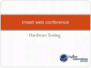 Imeet web conference