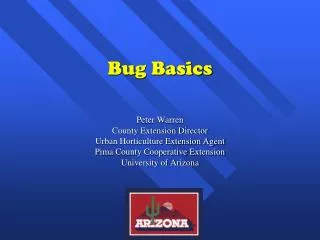 Bug Basics