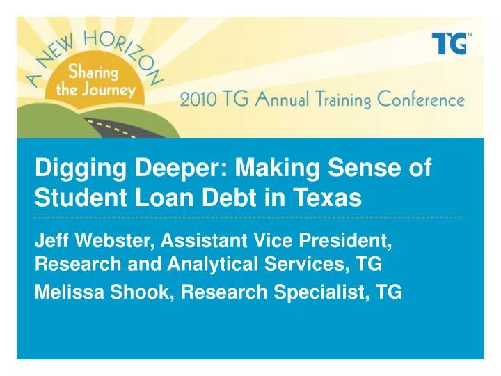 digging deeper making sense of student loan debt in texas