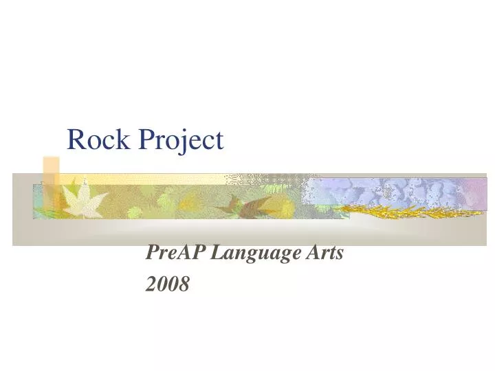 preap language arts 2008