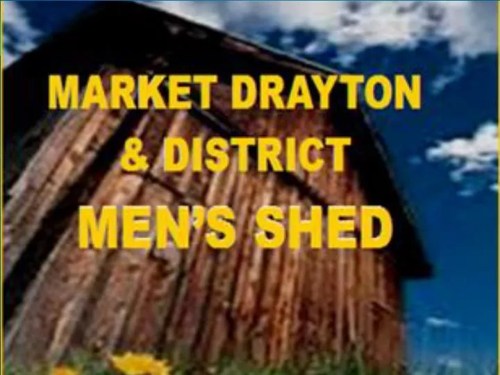 market drayton district men s shed