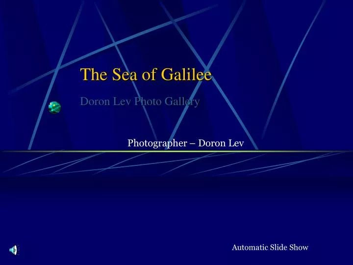 the sea of galilee doron lev photo gallery