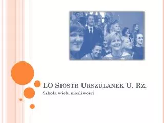 lo si str urszulanek u rz