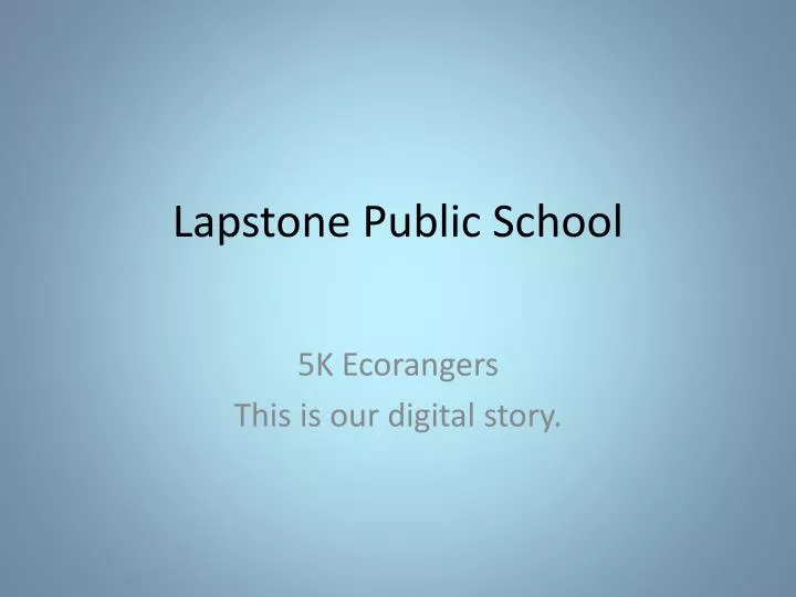 lapstone public school